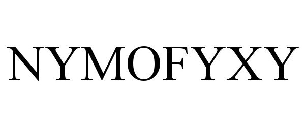 Trademark Logo NYMOFYXY