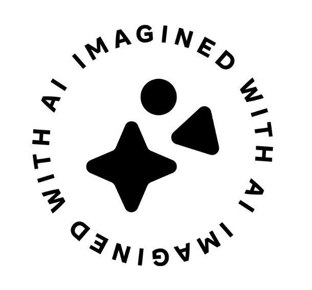 Trademark Logo IMAGINED WITH AI IMAGINED WITH AI