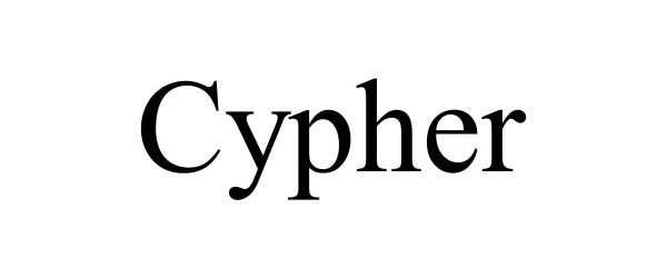 Trademark Logo CYPHER