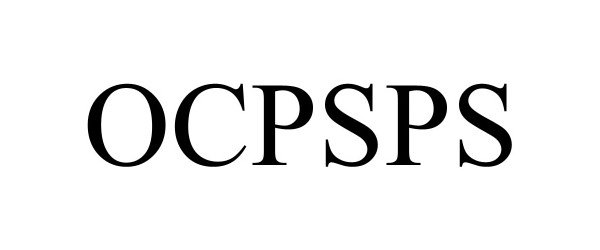 Trademark Logo OCPSPS