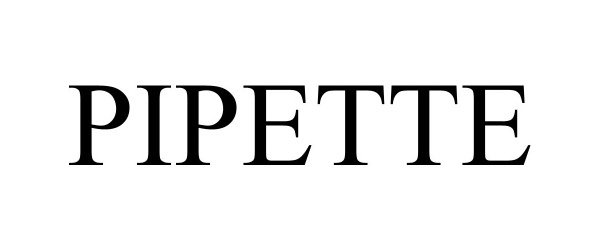 Trademark Logo PIPETTE