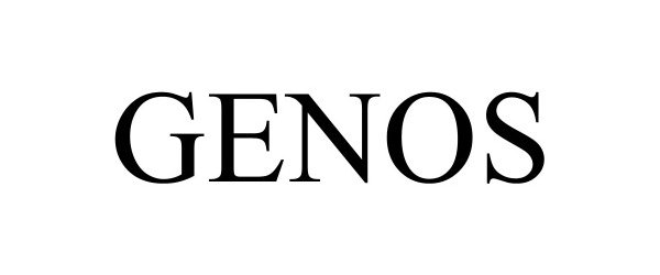 Trademark Logo GENOS