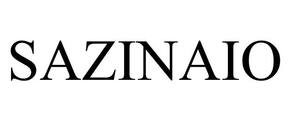 Trademark Logo SAZINAIO