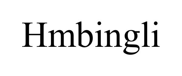 Trademark Logo HMBINGLI