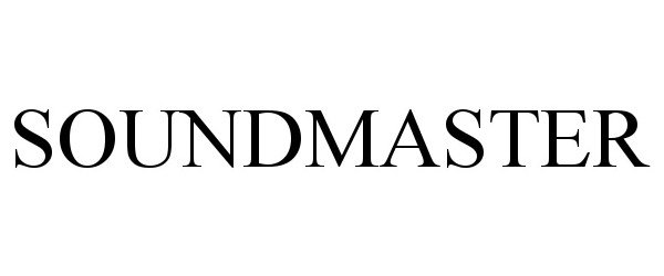 Trademark Logo SOUNDMASTER