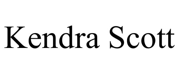 Trademark Logo KENDRA SCOTT