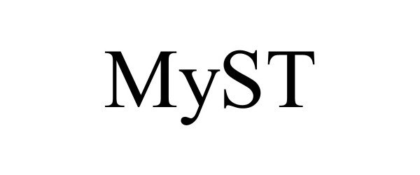 Trademark Logo MYST
