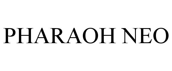 Trademark Logo PHARAOH NEO