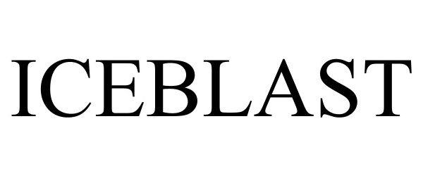 Trademark Logo ICEBLAST