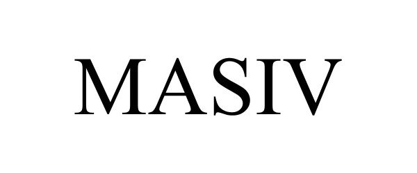 Trademark Logo MASIV