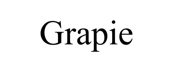 Trademark Logo GRAPIE