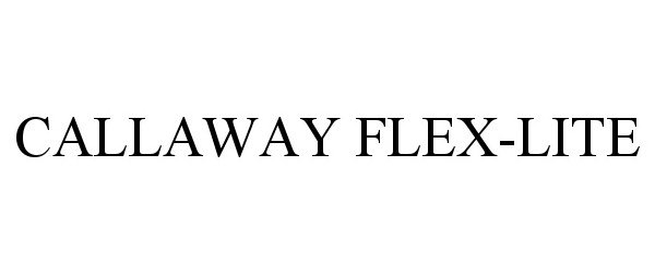  CALLAWAY FLEX-LITE