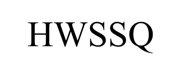 Trademark Logo HWSSQ