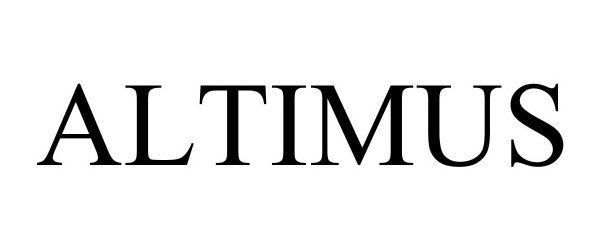 Trademark Logo ALTIMUS
