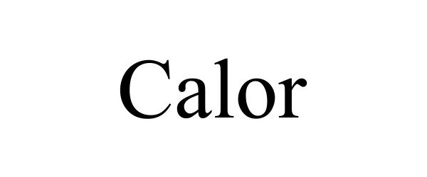 Trademark Logo CALOR