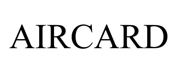 Trademark Logo AIRCARD