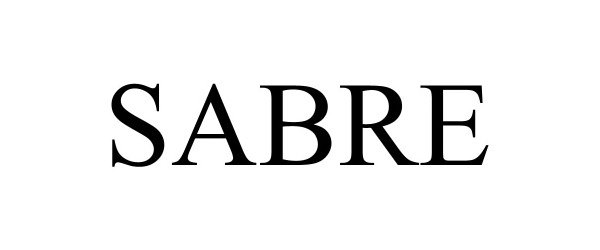 Trademark Logo SABRE