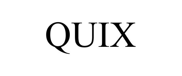 Trademark Logo QUIX
