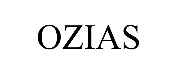 Trademark Logo OZIAS