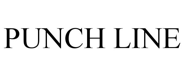 Trademark Logo PUNCH LINE