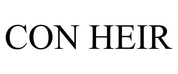 Trademark Logo CON HEIR