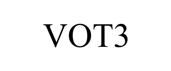 Trademark Logo VOT3