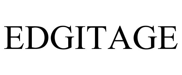 Trademark Logo EDGITAGE