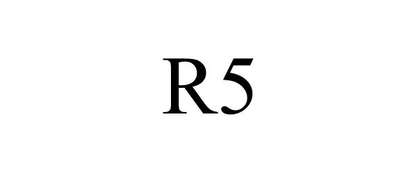 Trademark Logo R5