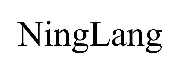 Trademark Logo NINGLANG