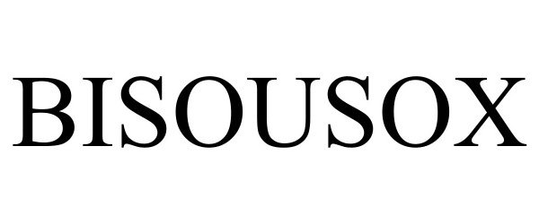 Trademark Logo BISOUSOX