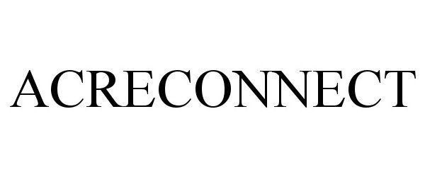 Trademark Logo ACRECONNECT