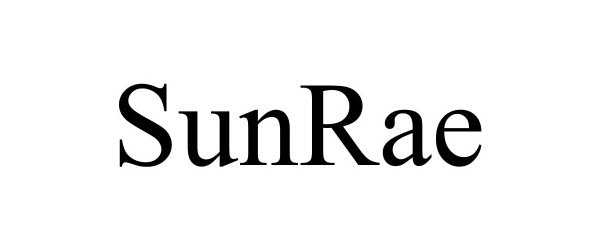 Trademark Logo SUNRAE