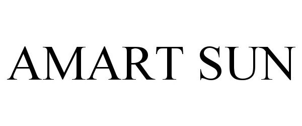 Trademark Logo AMART SUN