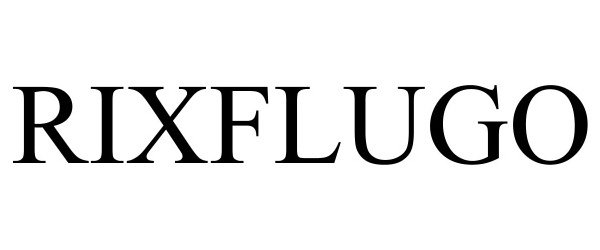 Trademark Logo RIXFLUGO