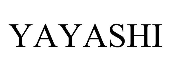  YAYASHI