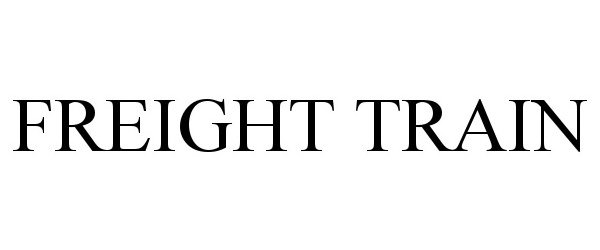 Trademark Logo FREIGHT TRAIN
