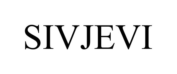 Trademark Logo SIVJEVI