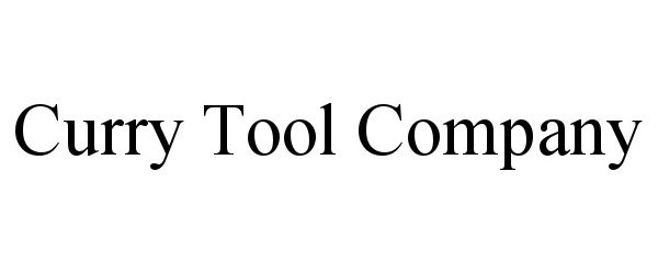  CURRY TOOL COMPANY