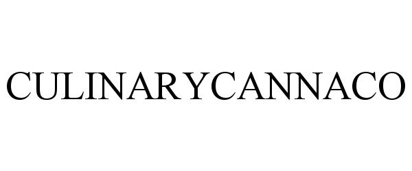 Trademark Logo CULINARYCANNACO