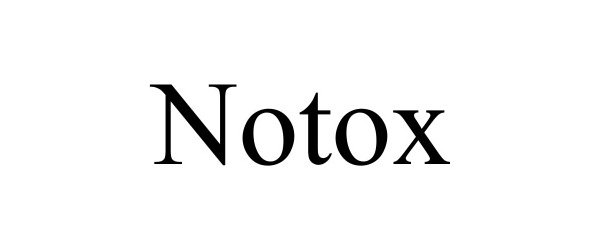 Trademark Logo NOTOX