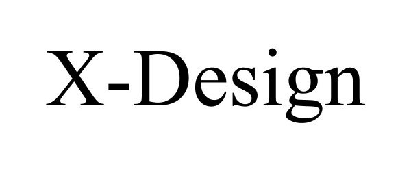 Trademark Logo X-DESIGN