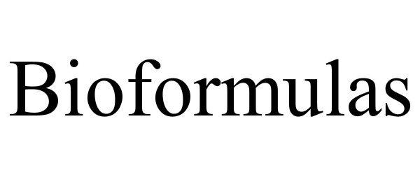 Trademark Logo BIOFORMULAS