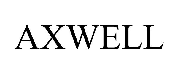 Trademark Logo AXWELL
