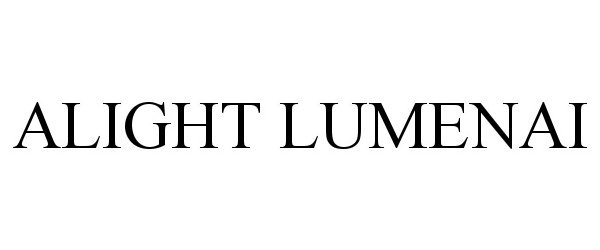 Trademark Logo ALIGHT LUMENAI