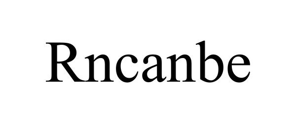 Trademark Logo RNCANBE