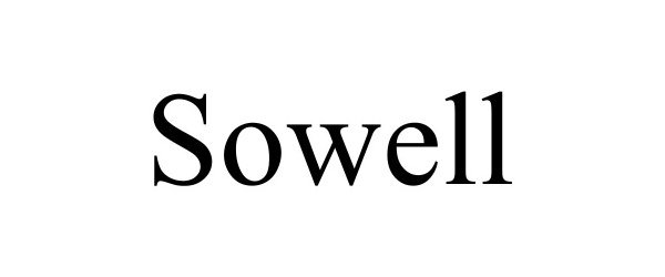 Trademark Logo SOWELL