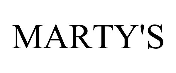 Trademark Logo MARTY'S