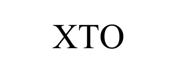 Trademark Logo XTO