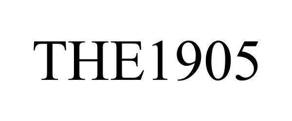 Trademark Logo THE1905