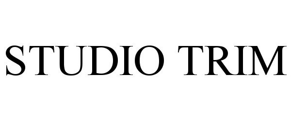 Trademark Logo STUDIO TRIM